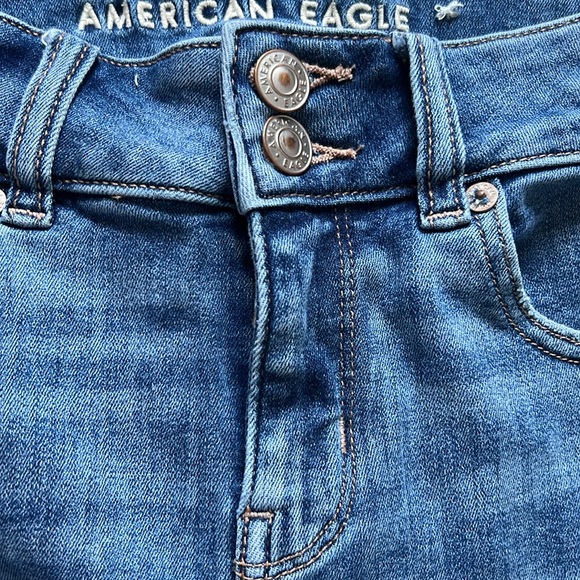 American Eagle artist crop jeans. Size 4 short women - Picture 3 of 9